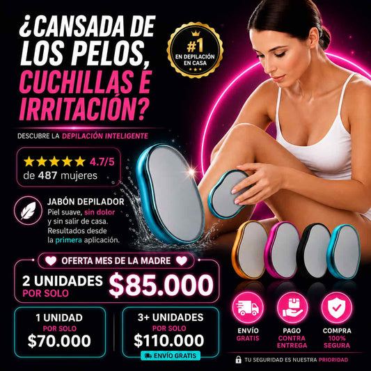 LumiSkin™: Piel Suave, Sin Irritación y Fácil Depilación Desde Casa