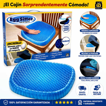 Cojín Gel Antipresión para Coxis y Espalda Baja