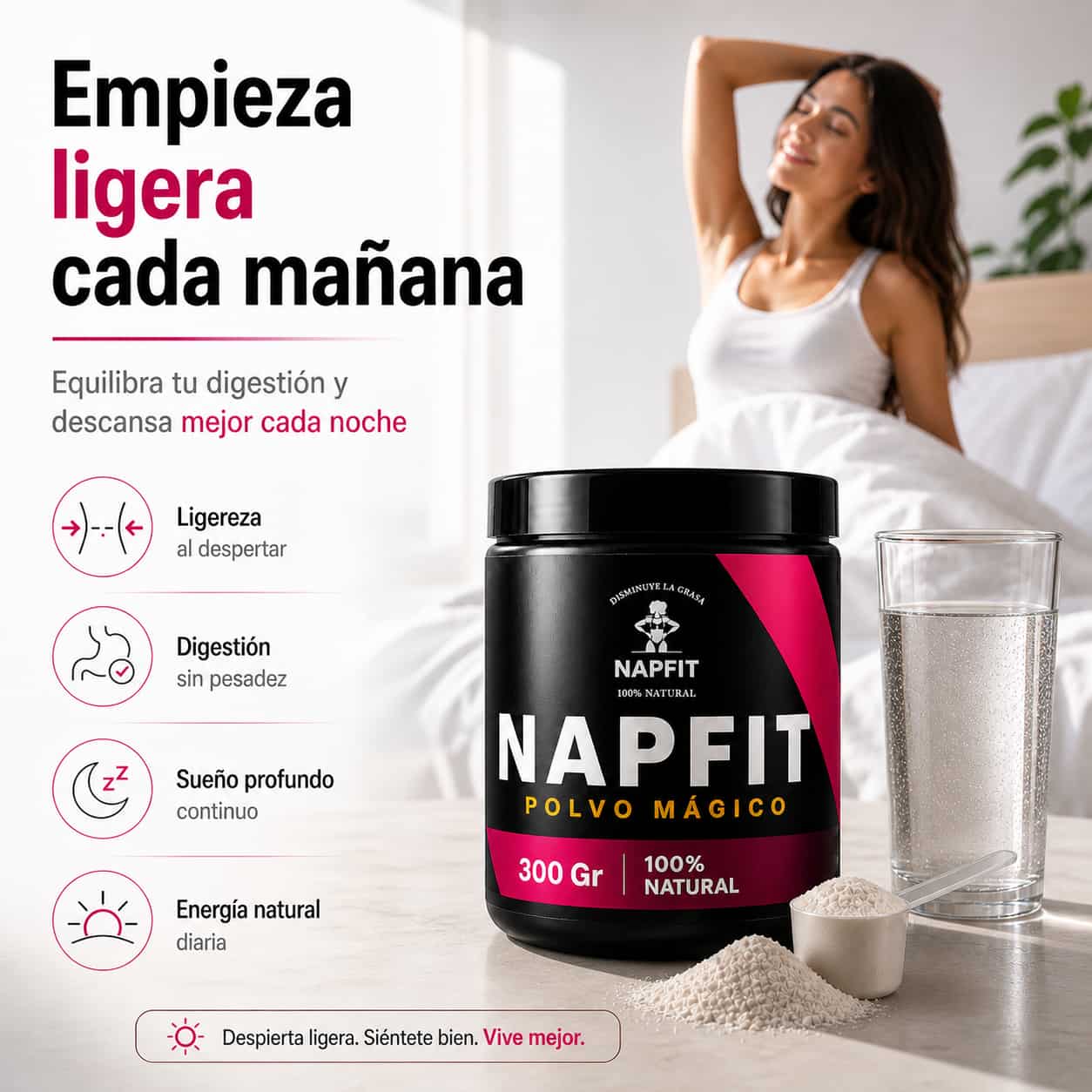 NAPFIT: Abdomen Desinflamado, Energía Diaria y Descanso Reparador (300g)