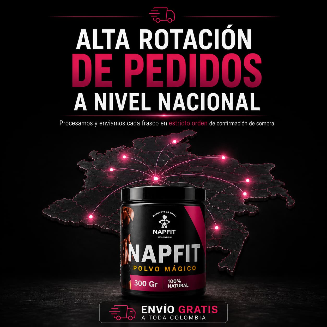 NAPFIT: Abdomen Desinflamado, Energía Diaria y Descanso Reparador (300g)